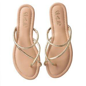 Olivia Miller Criss Cross Sandals